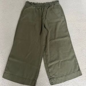 LOFT Wide Leg Linen Style Pants